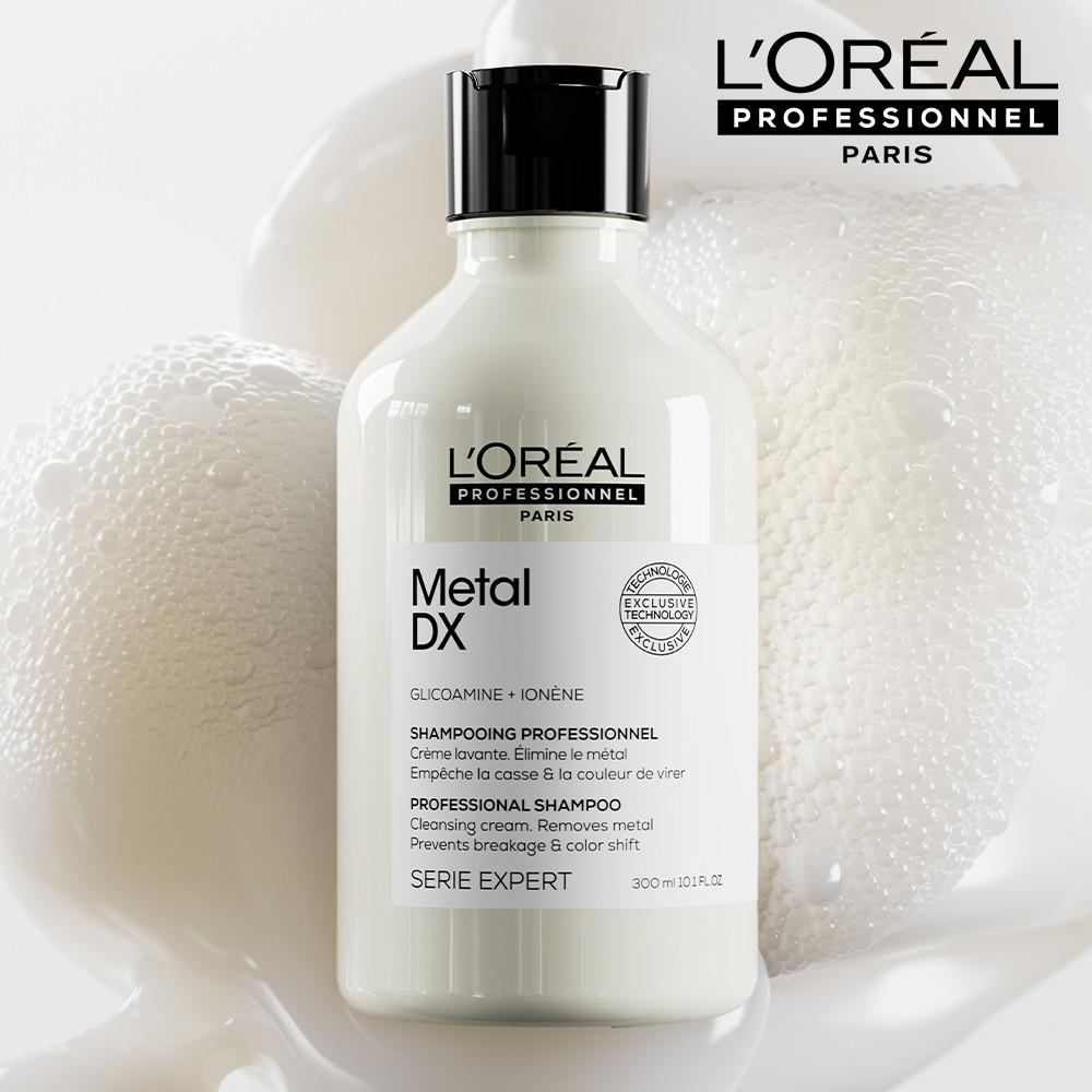 [손상염색모발용] 로레알 프로페셔널 메탈 디엑스 샴푸 300ML 세트 : 로레알 프로페셔널 파리
