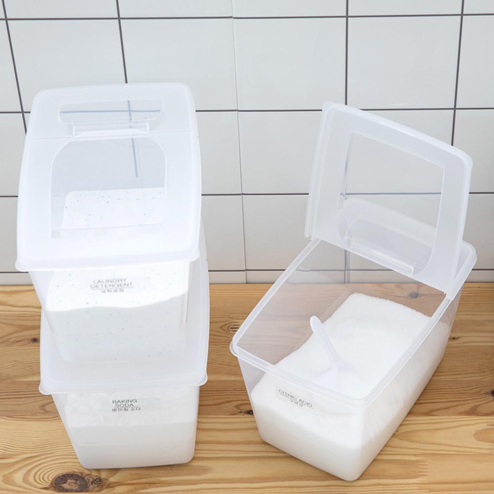 2+1 반오픈 가루세제통 다용도 용기