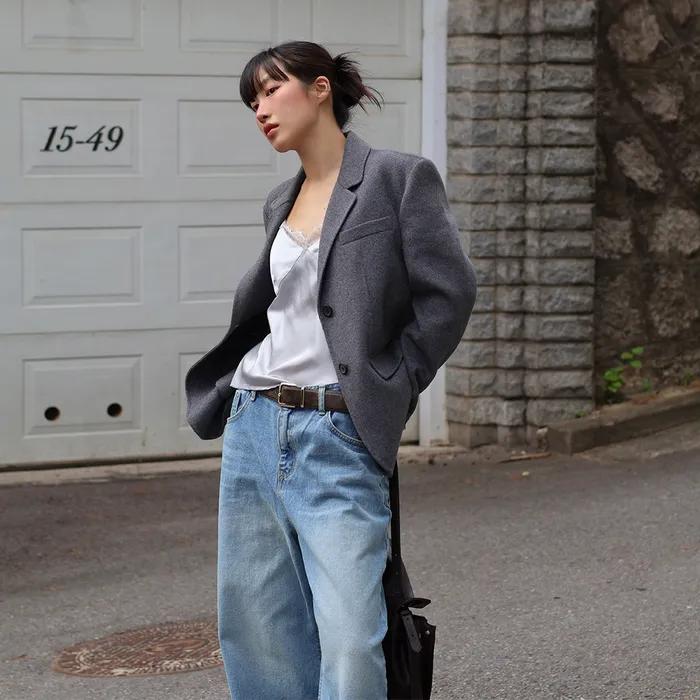 [XS 사이즈 추가] 에일린 울 핸드메이드 자켓 / AILEEN WOOL HANDMADE JACKET_3colors