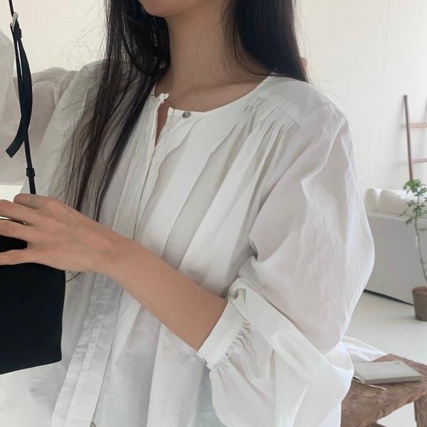 Dear shirring blouse (2c)