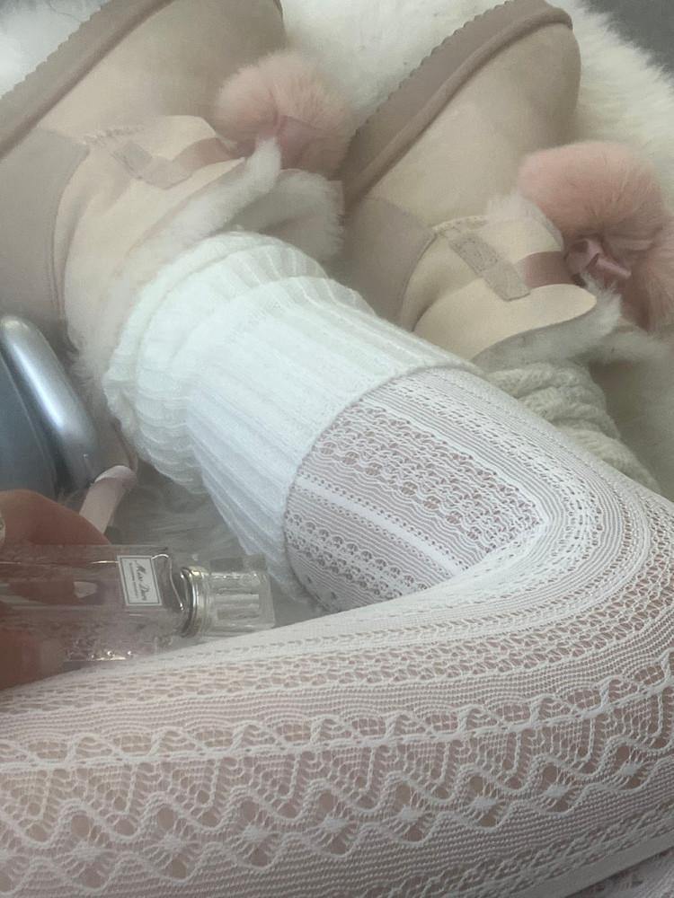 knit girlmood stocking |니트 걸무드 스타킹