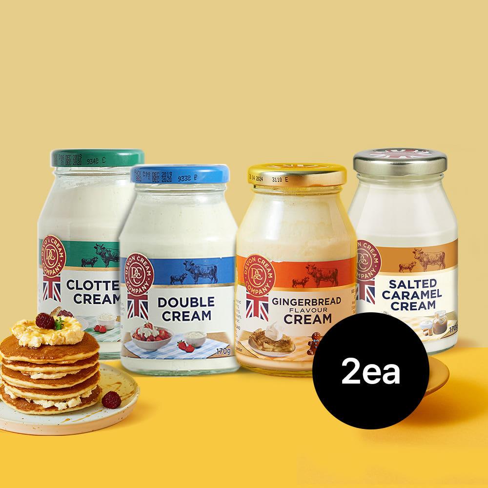 [본사직영] 데본 클로티드 크림 x2개 3종 (카라멜,진저,클로티드) [원산지:영국]