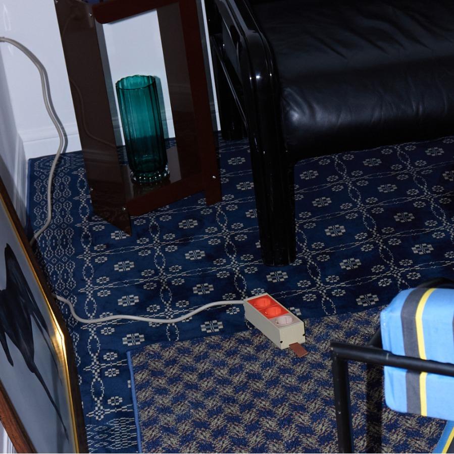 BL 화문정 러그 네이비 2Sizes