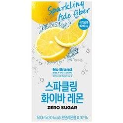 노브랜드 스파클링화이바 레몬 500ml