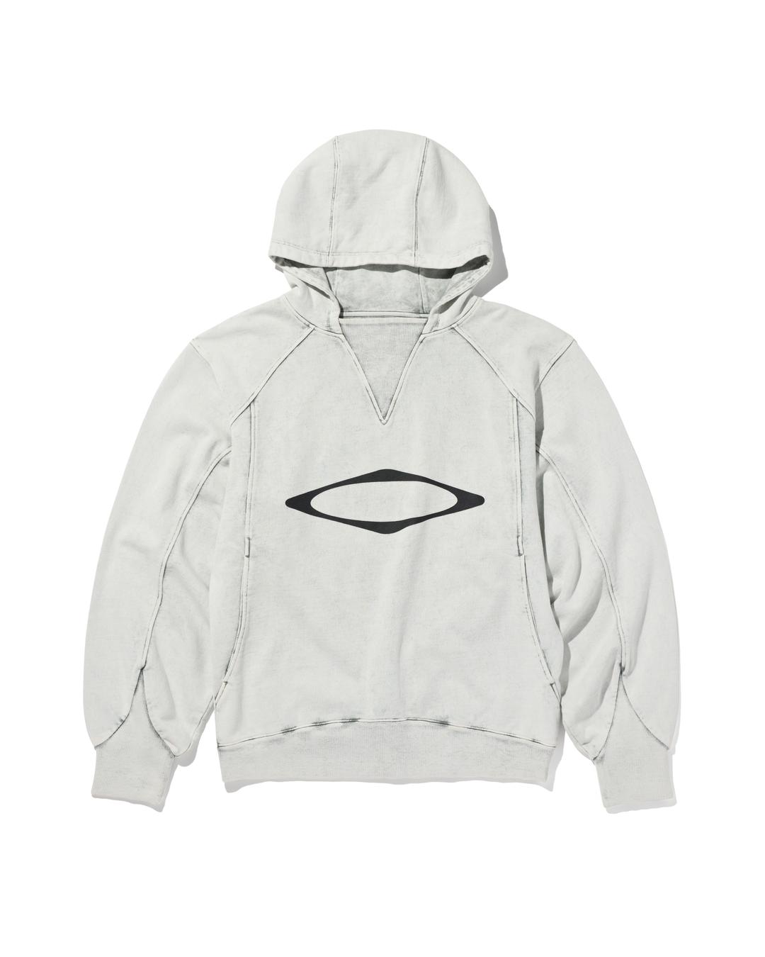 BLEACHED PULL-OVER HOODIE_BLEACHED KHAKI