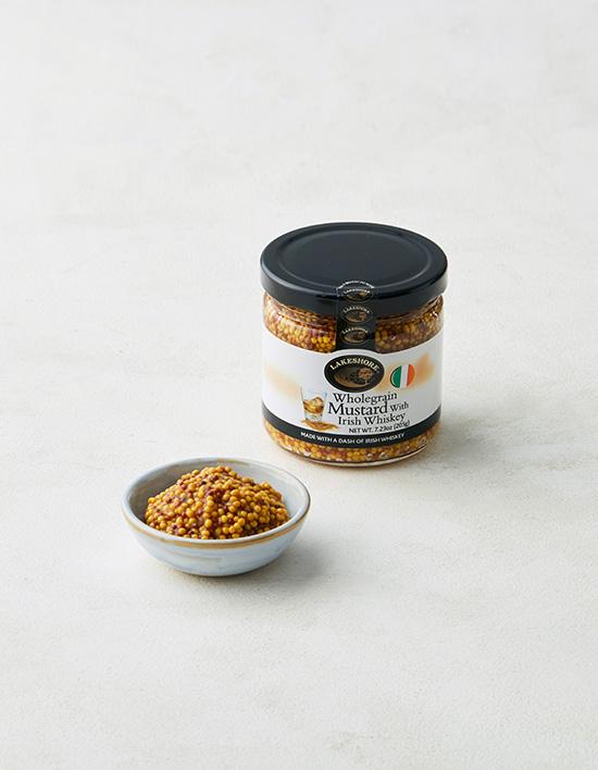 [레이크쇼어] 아이리쉬 홀그레인 위스키 머스타드 205g
