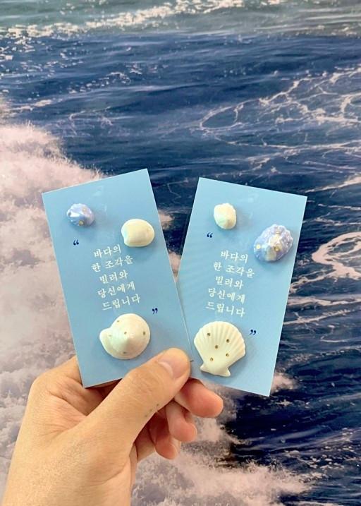 아소토 바다한조각 마그넷 세트