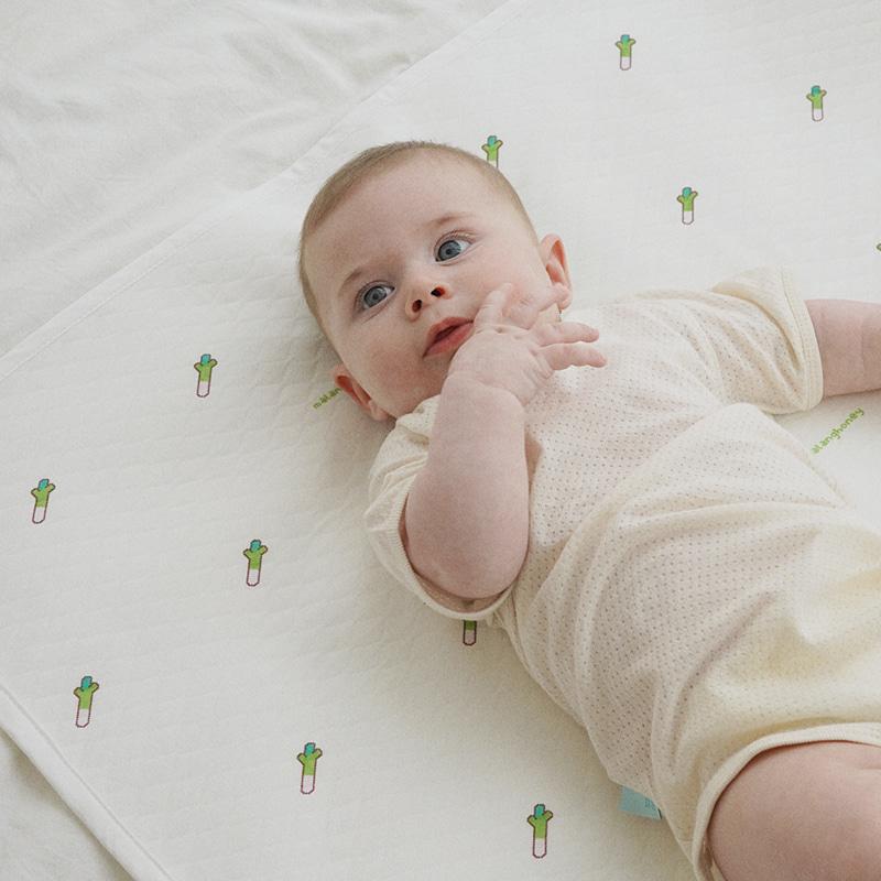 말랑하니 신생아 방수요 유아 아기 방수매트