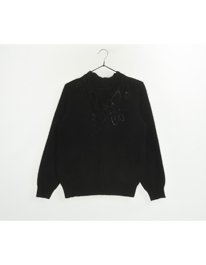 JPN 울 플라워 니트 / WOMAN M