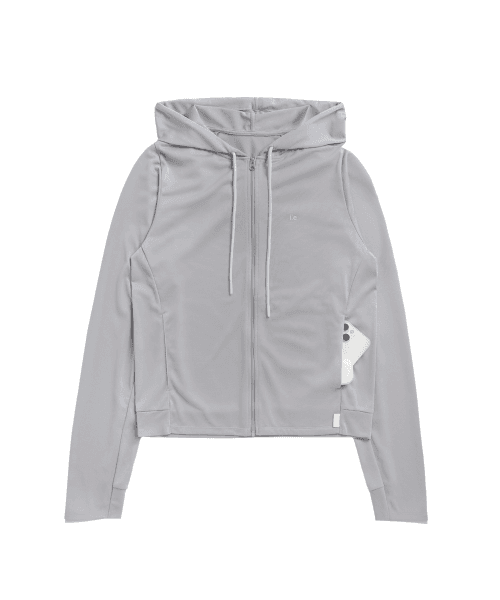 i:e Fluid Hoodie 01 / Grey