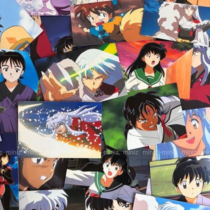 이누야샤 캐릭터 레트로 고전카드 / 브로마이드 랜덤 1매