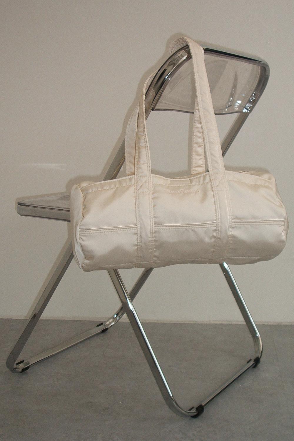 (12th 3/24 Drop) NANA MINI SPORTS BAG - IVORY SATIN