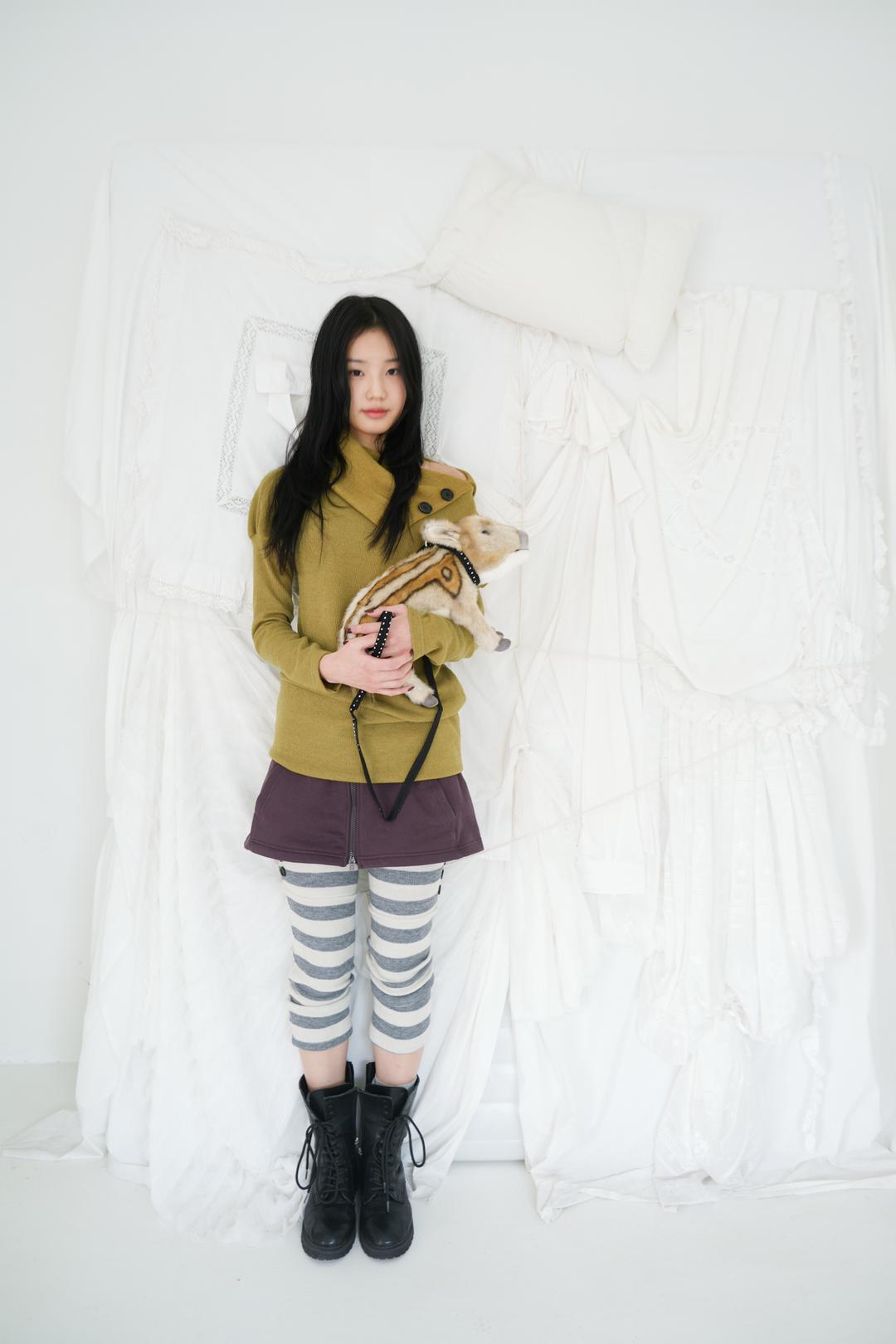 [2차 리오더] Nana turtleneck, olive (12월 셋째주 발송)