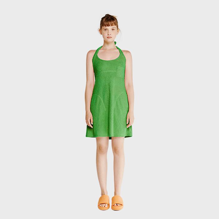 테리 드레스 Terry Dress Green