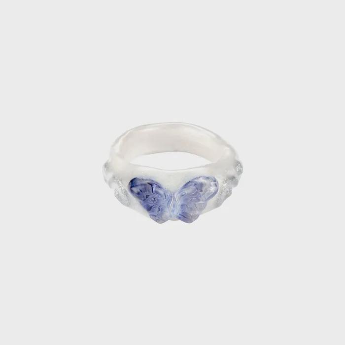 serene ring-white
