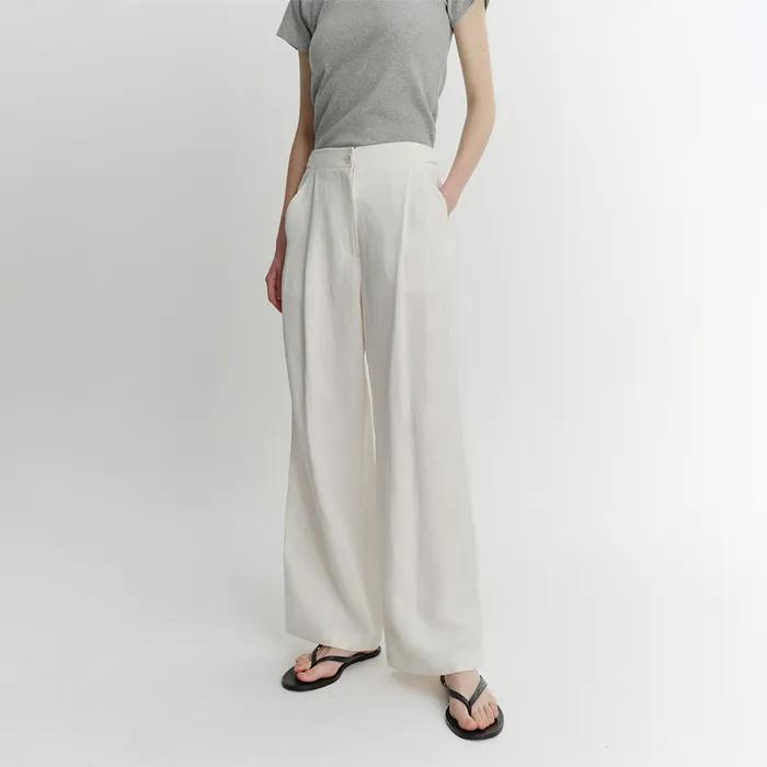 WAIST STRAP PANTS (WHITE)