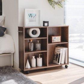 아이리스 이동식 5단 수납장 트롤리 와이드 서랍장 SYR-7520