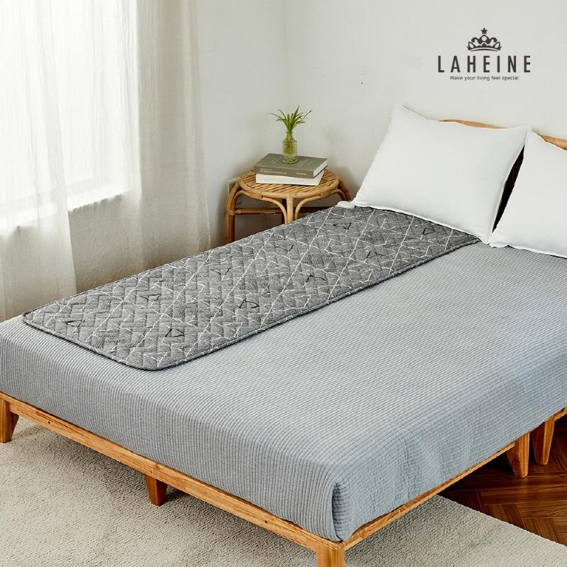 [무료배송] 스노우그레이 탄소열선 카본매트 워셔블 양면 전기요 S(미니)