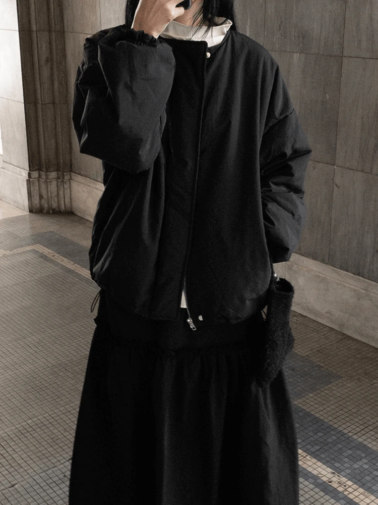 오스카 라운드 패딩 점퍼