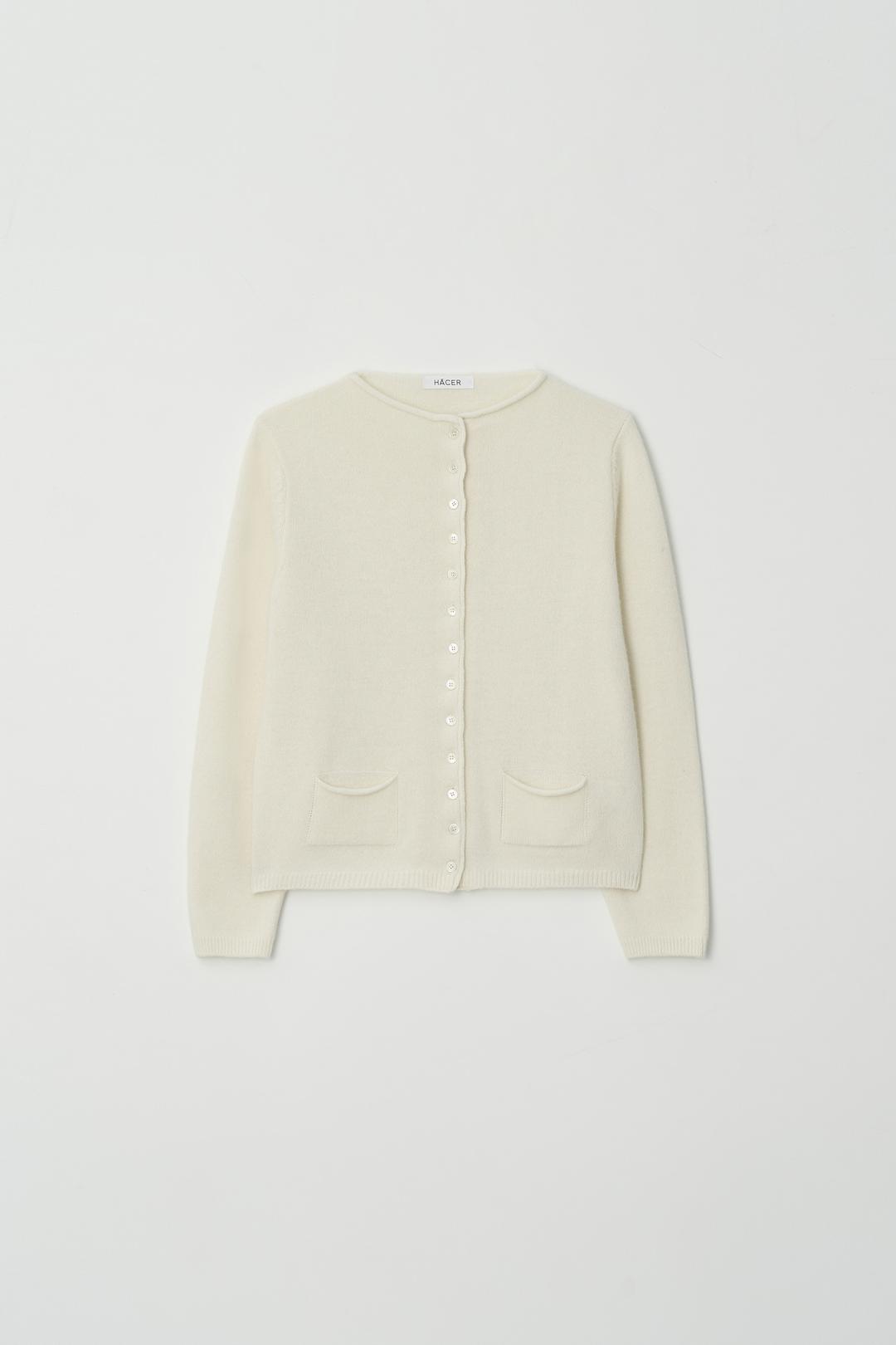 Mock Neck Knit Cardigan