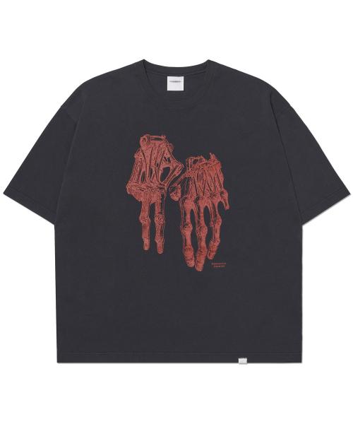 ROBOTIC HAND NM T-SHIRT - WASHED BLACK