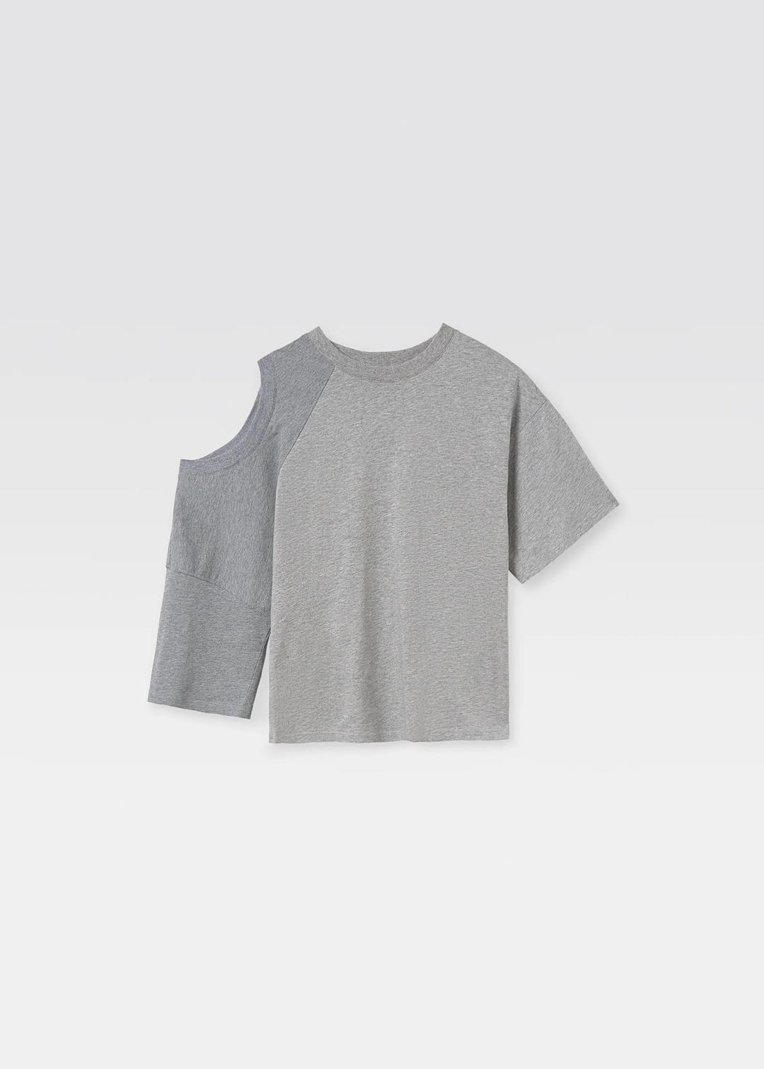 기마구아스 TWINS T-SHIRT (GREY)