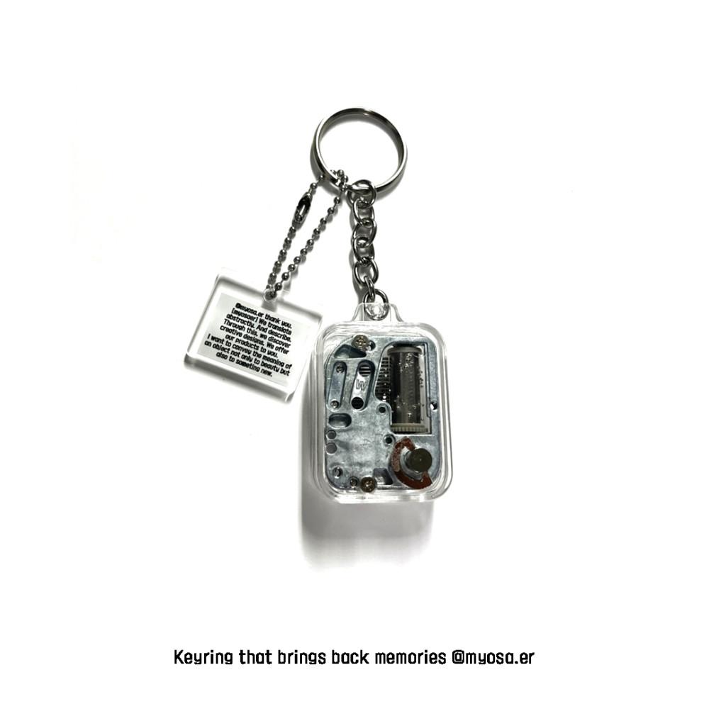 Keyring that brings back memories ㅣ 지브리 오르골 키링