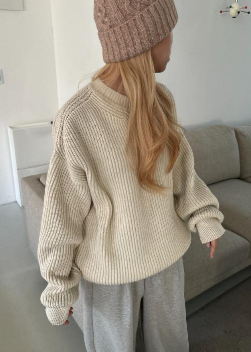 hachi over drop knit