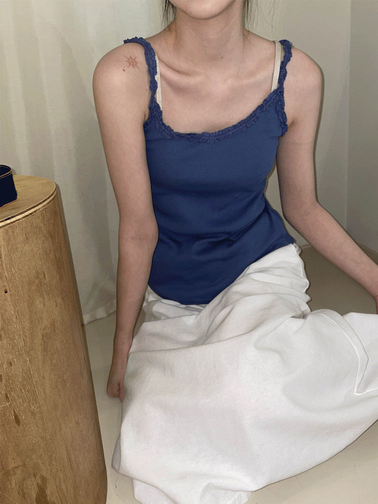 ocean lace sleeveless