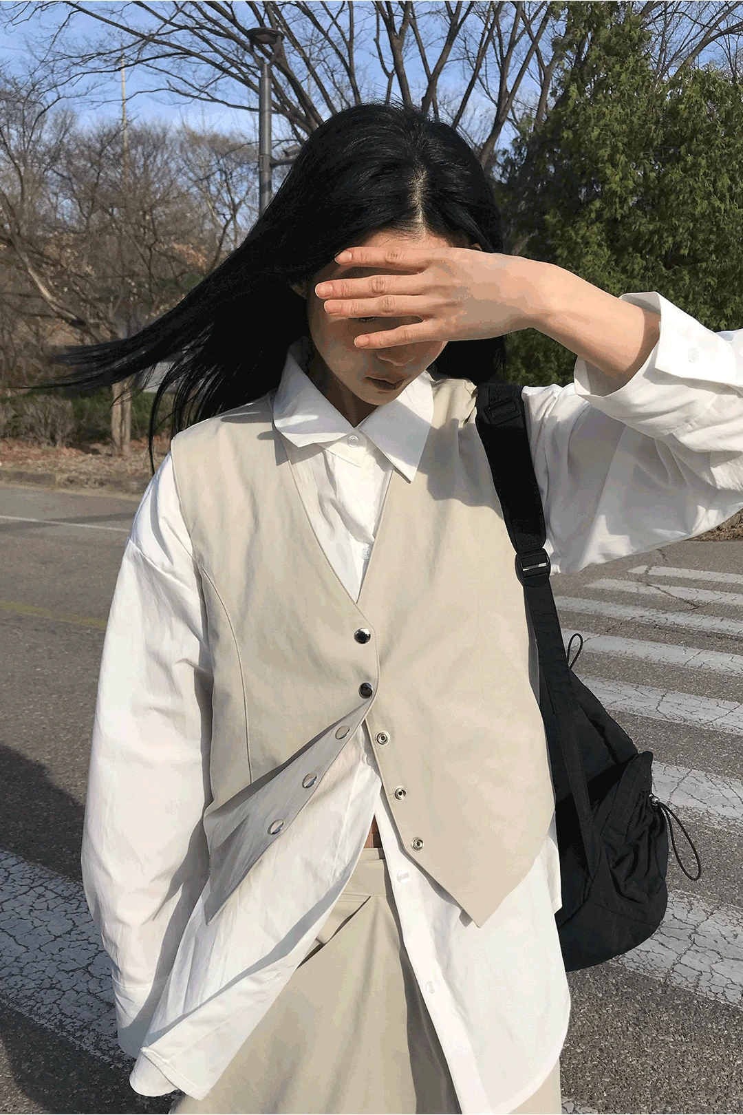 WESTERN BUTTON VEST JK