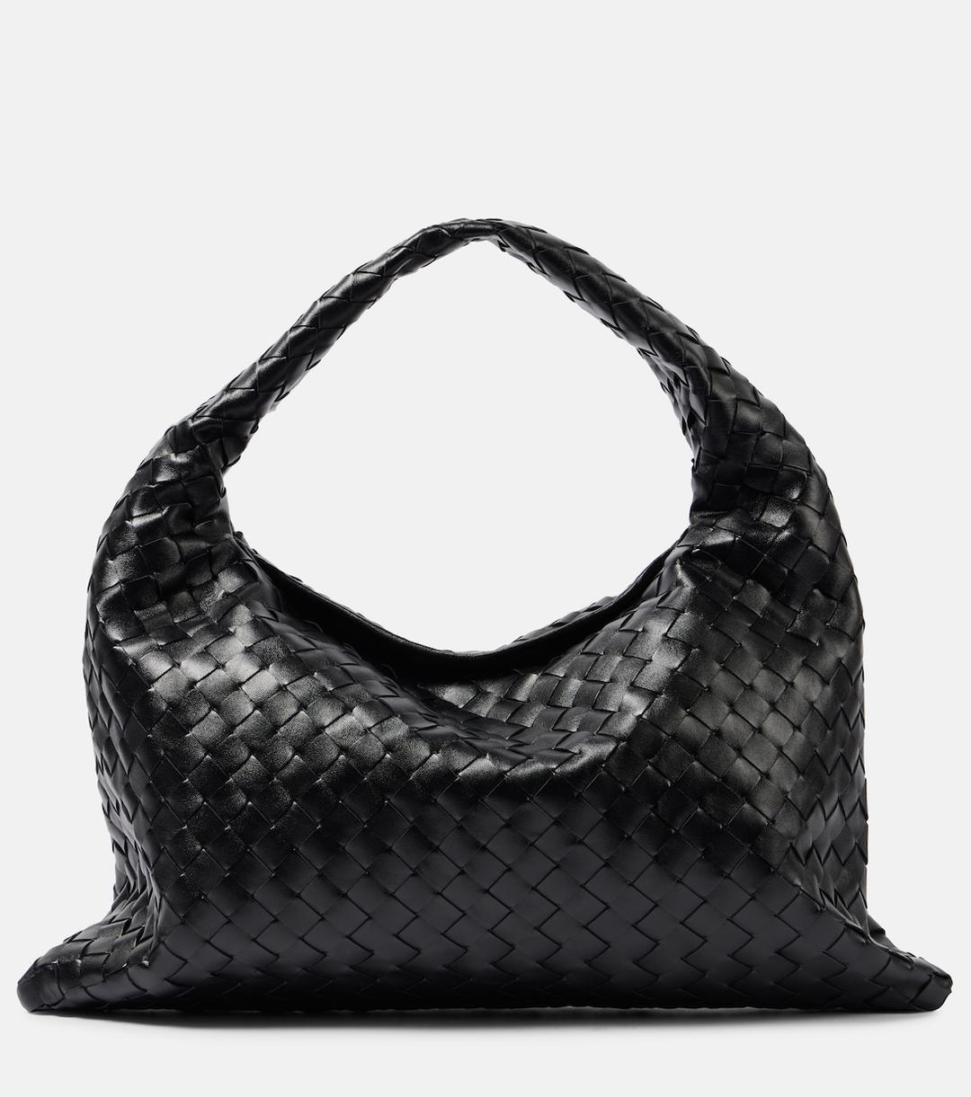 Hop Intrecciato leather shoulder bag
