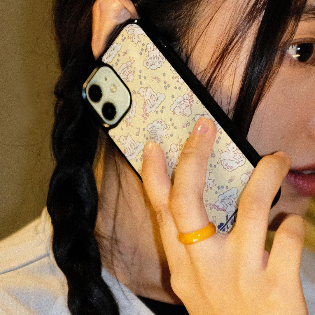 Sleepy lamb phone case (에폭시 케이스)