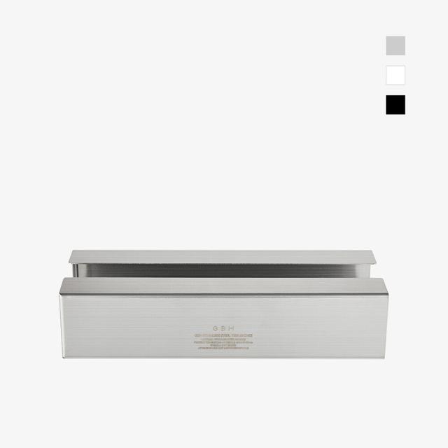 GBH STAINLESS STEEL TISSUE CASE (3 COLORS)