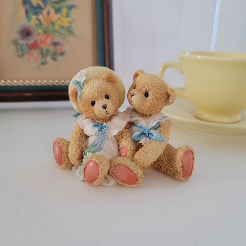 [중고] 체리쉬드 테디베어 피겨린