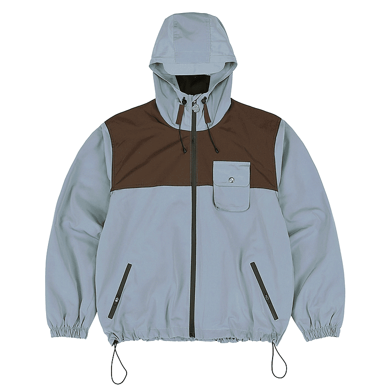 [ERSCO] symbol zip one pocket windjacket_sky-blue - ERSCO | 리켓