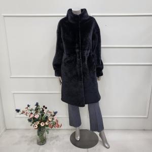 MXDKFL1980BK 페이크퍼 롱 코트