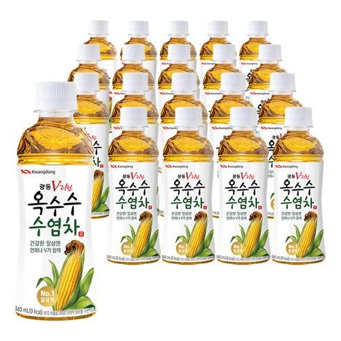광동옥수수수염차, 340ml, 20개 - 옥수수차음료 | 쿠팡