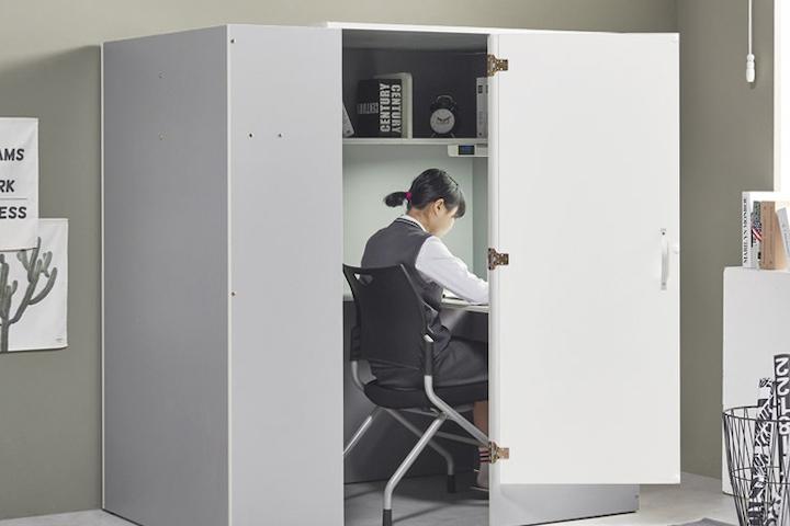 스터디룸 1인 독서실책상