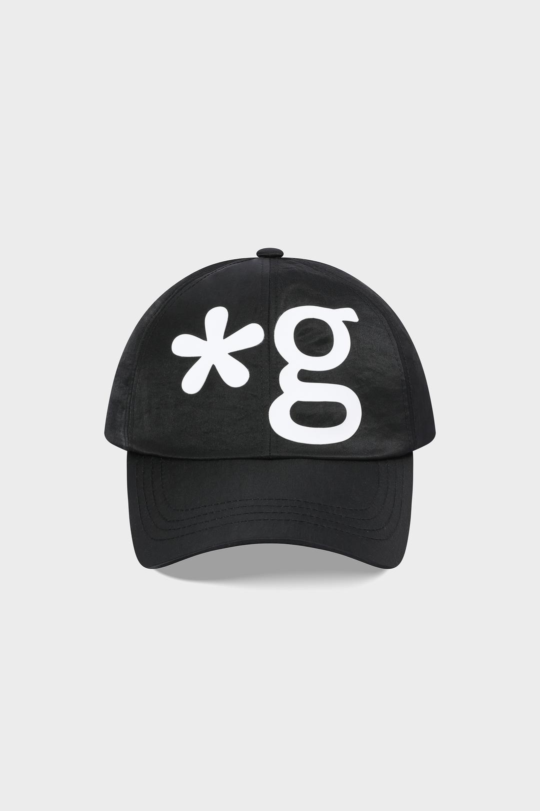 BIG LOGO NYLON CAP (BLACK)