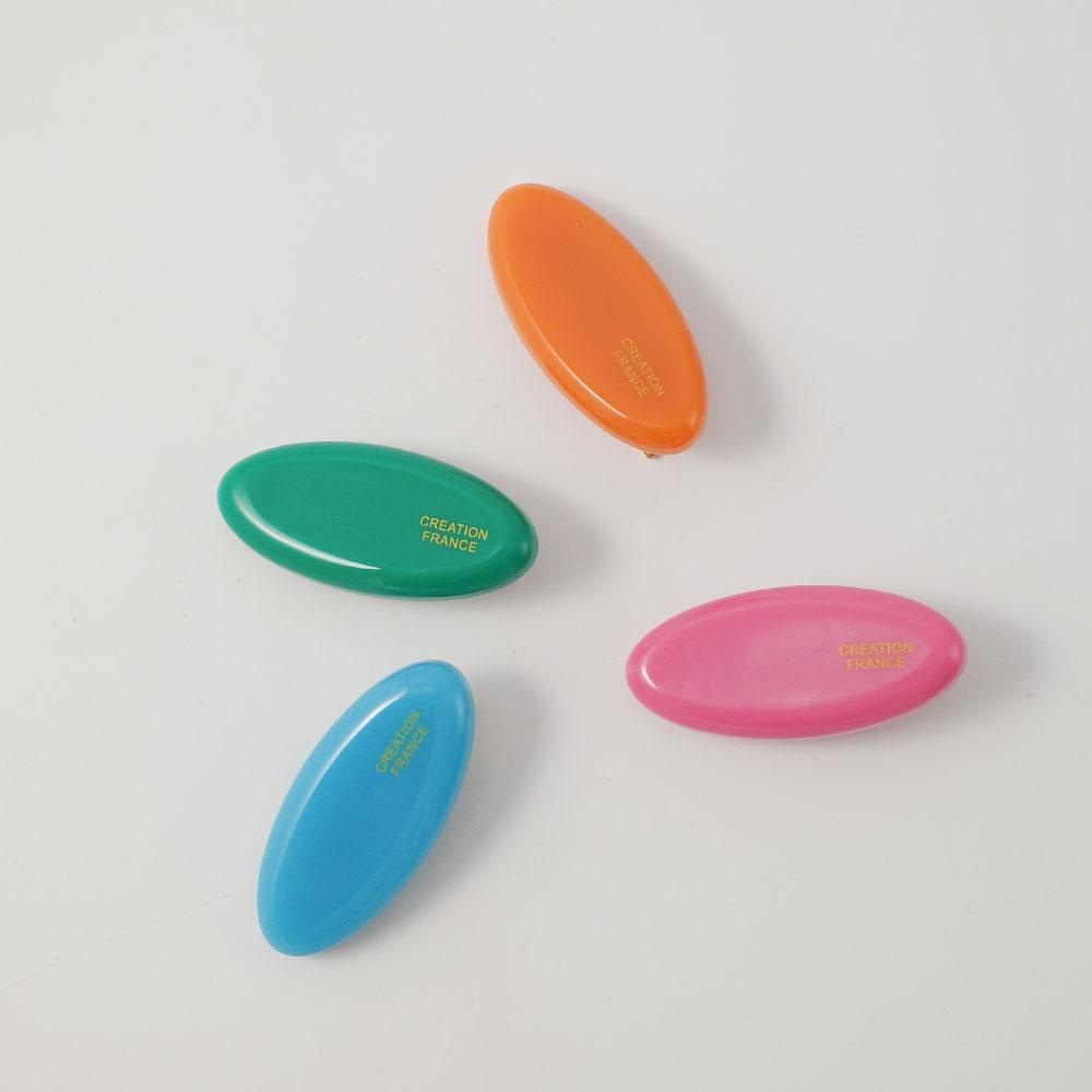 [6차] 트로피칼 피넛 헤어클립 Tropical Peanut Hair Clip (4 colors)