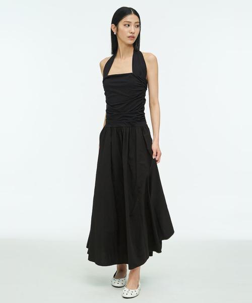 Halter Dress  Black