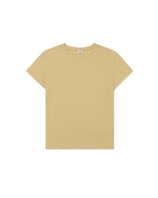 CREW NECK TEE - MUSTARD
