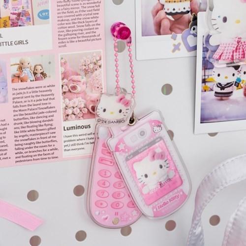 [Sanrio] 하이틴 헬로키티 핸드폰 포토키링