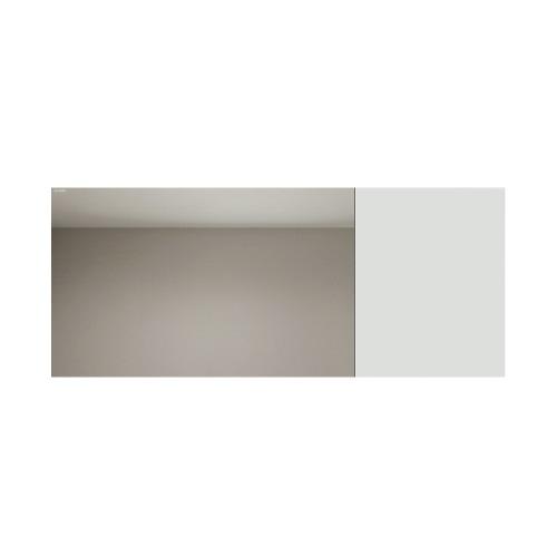 오브제  라이트 2도어 플랩장 욕실 수납장 세면대 욕실장