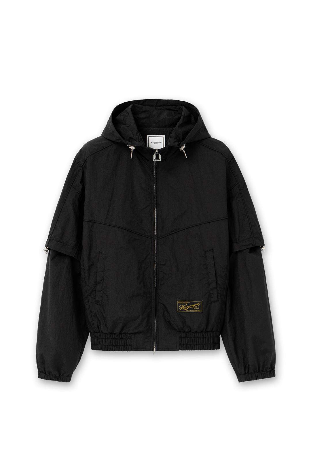 블랙 패치 윈드브레이커