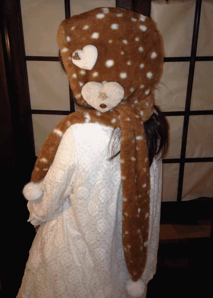 little deer snow hood muffler (2color)