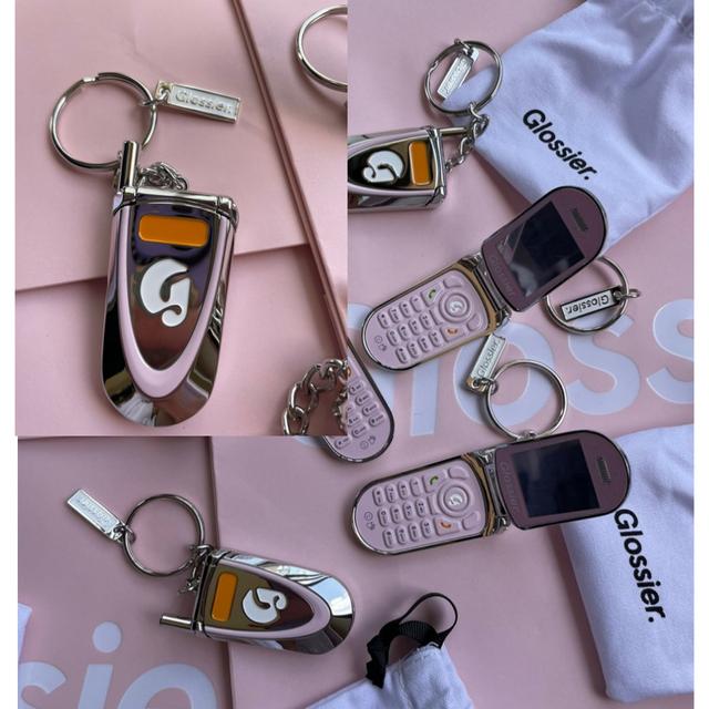 글로시에 키링 Glossier LA Keychain 키체인 당일 배송 엘에이직구