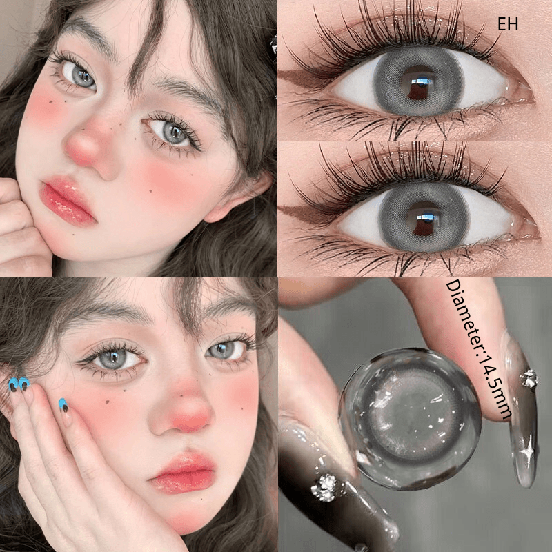 Iceberg Teardrop Grey 14.5mm Contact Lenses