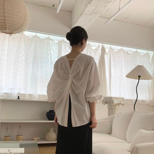 Grace twist blouse (3c)