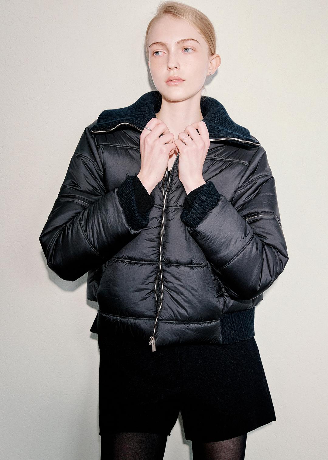 캐롤린 투웨이 패딩 재킷